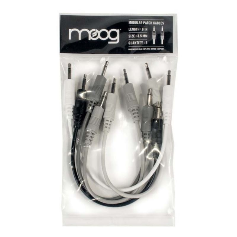 MOOG Mother 6" Cables - zestaw kabli patch 15cm